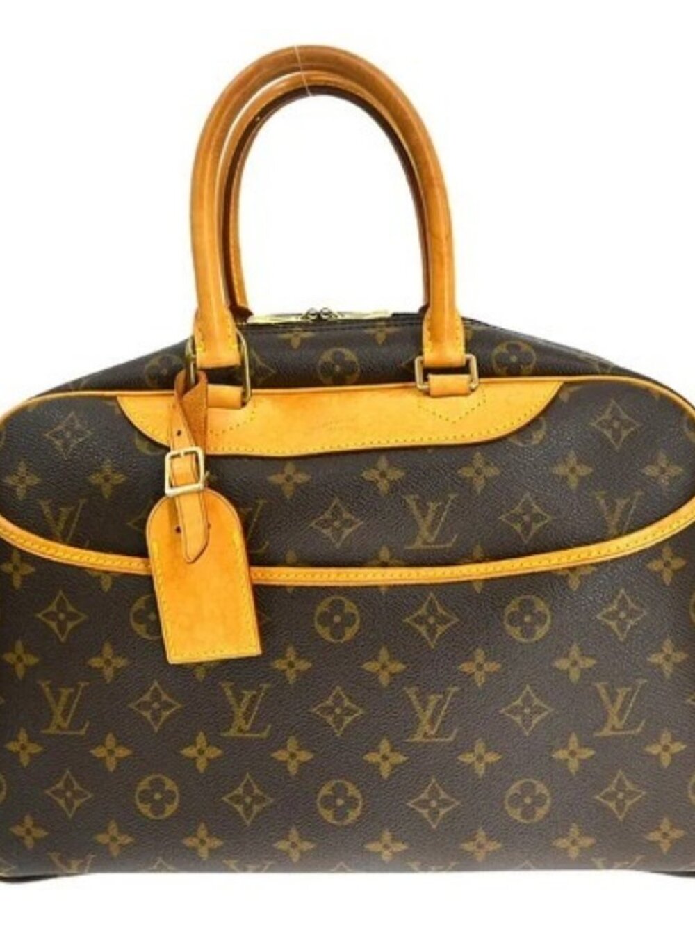 Best03 LOUIS VUITTON DEAUVILLE BOWLING BUSINESS HANDBAG MONOGRAM MB0926